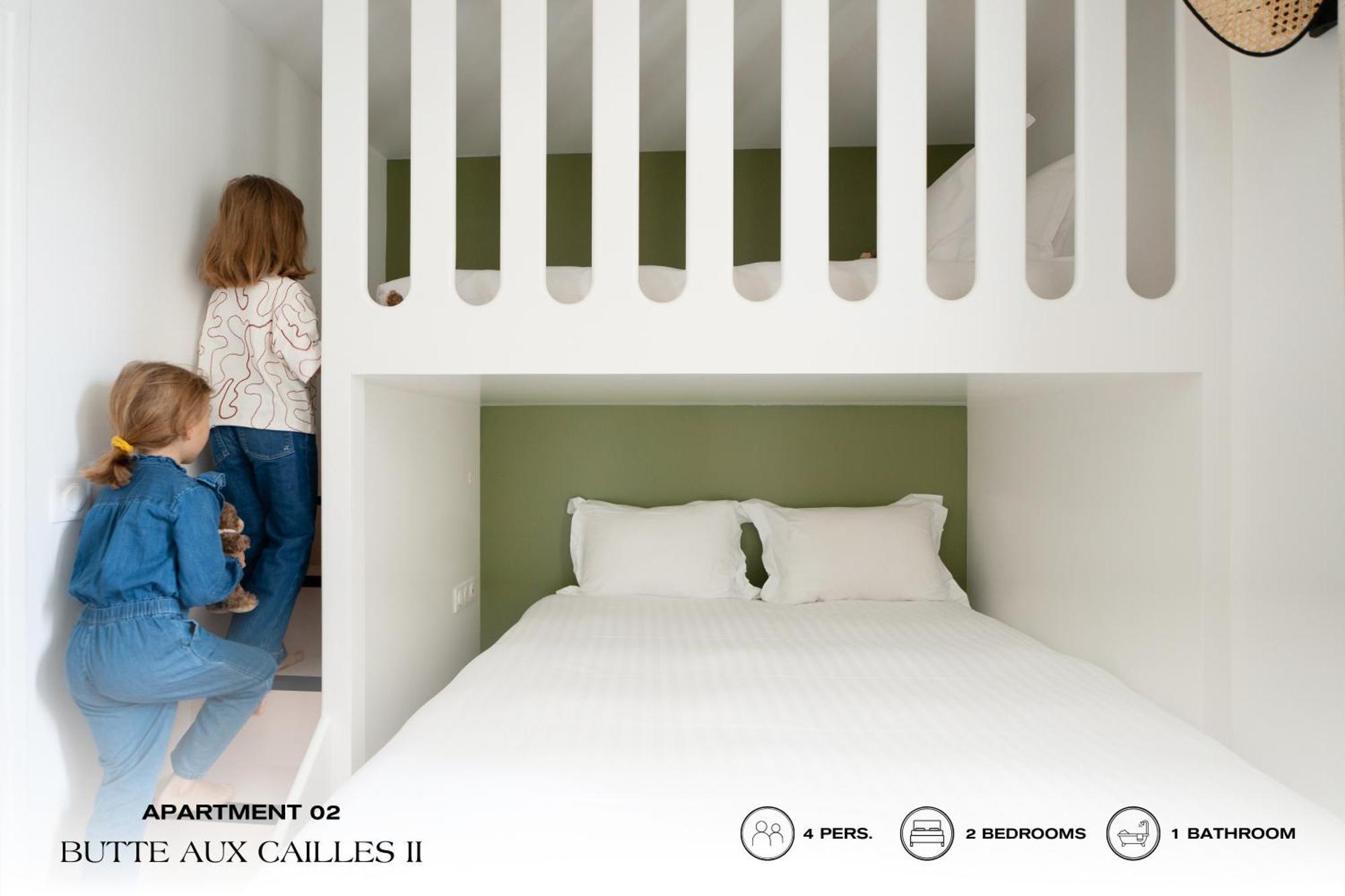 Апартаменты Beauquartier - Butte Aux Cailles II Париж Экстерьер фото